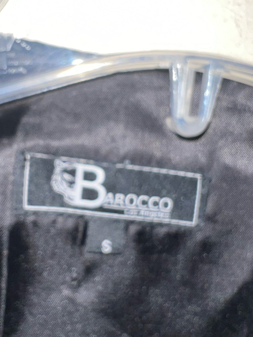 Barocco Luxe Luster Black/Silver Rhinestone Patterned Vest Size Small - Picture 5 of 10